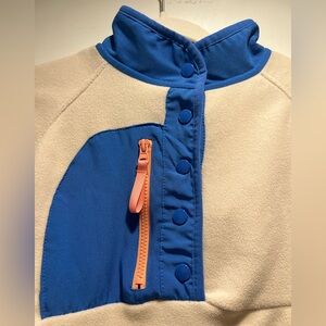 Hippie Rose Cream Fleece Jacket